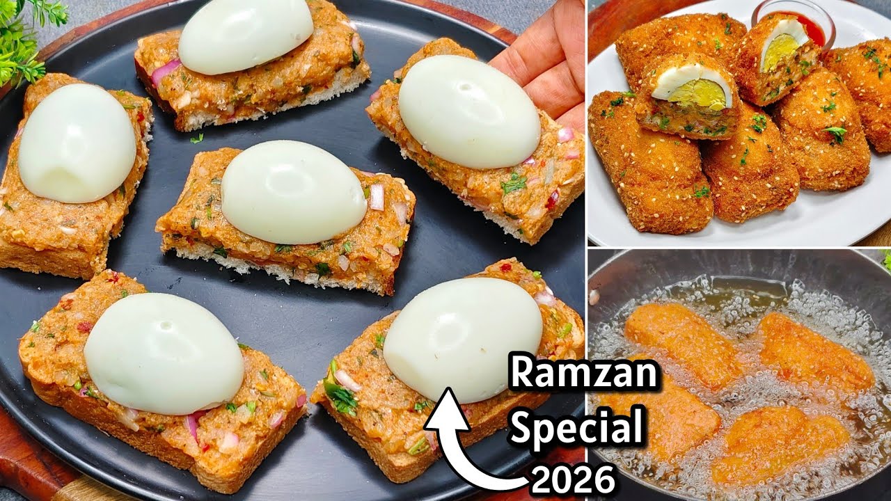 Ramzan Special Recipe | Crispy Egg Potato Snacks Recipes | Iftar Recipe | Ramzan Recipe 2026 