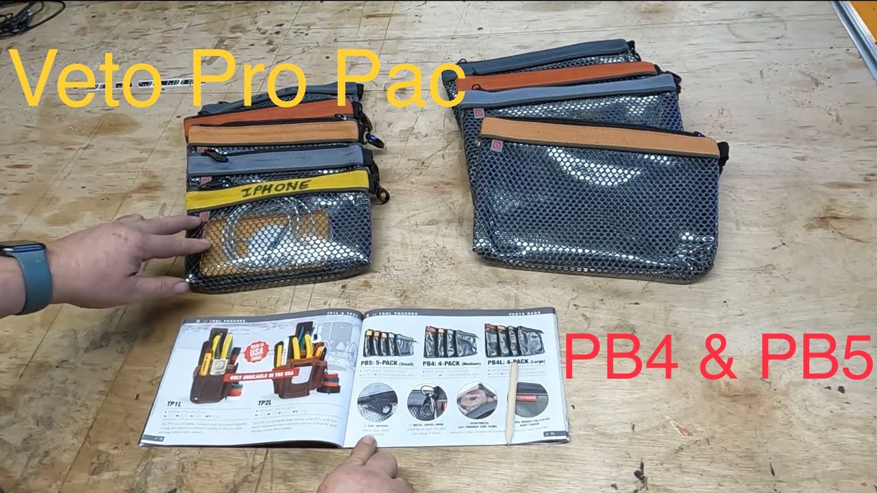 Veto Pro Pac PB4 & PB5 assortment