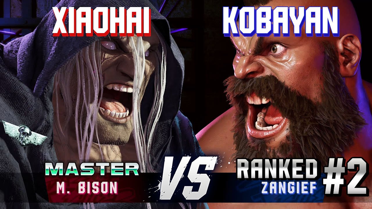 SF6 ▰ XIAOHAI (M.Bison) vs KOBAYAN (#2 Ranked Zangief) ▰ High Level Gameplay
