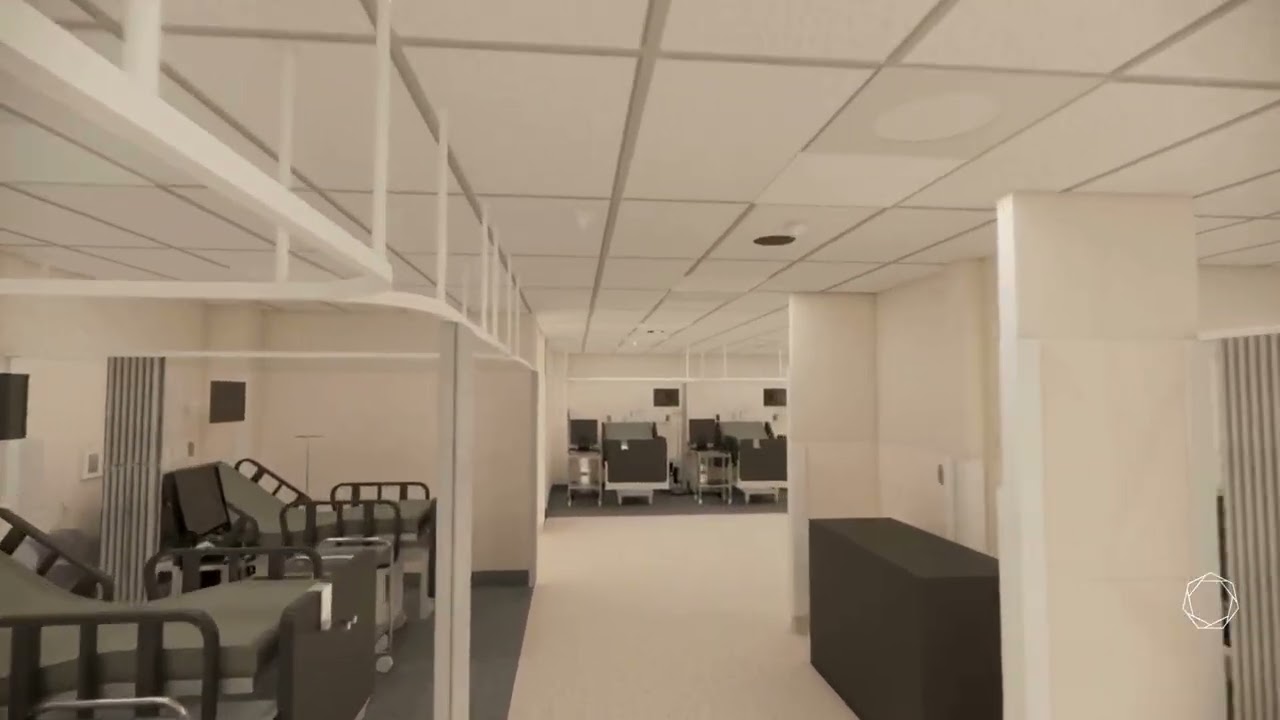 Perth Day Hospital, Osborne Park, WA - 3D Walkthrough