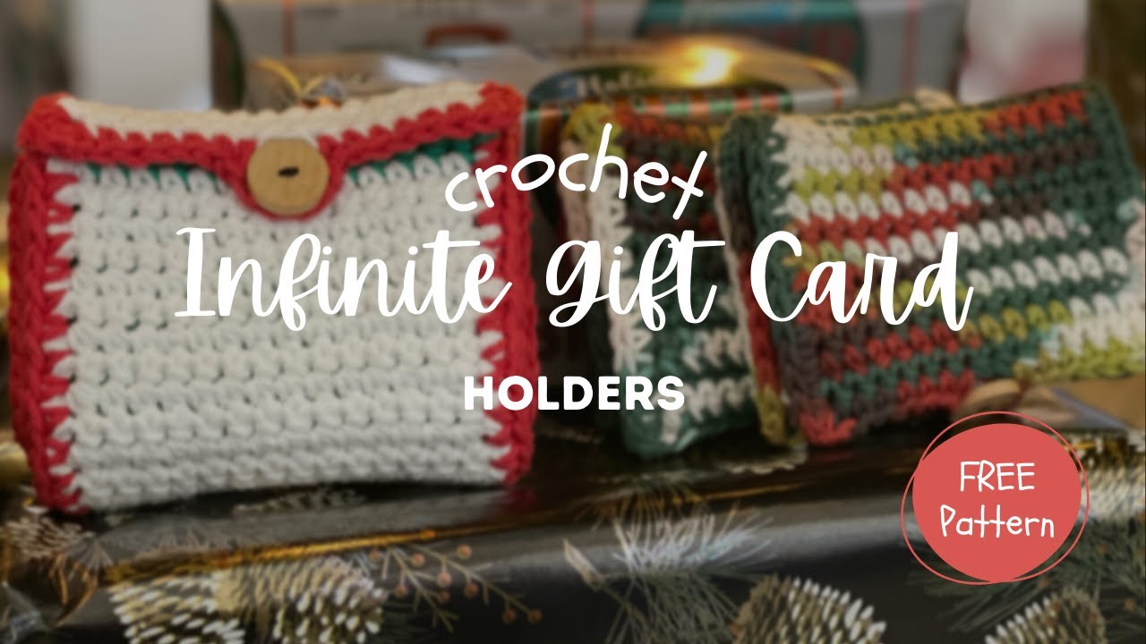 Infinite Gift Card Holder | Fast & Easy Last Minute Crochet Project!