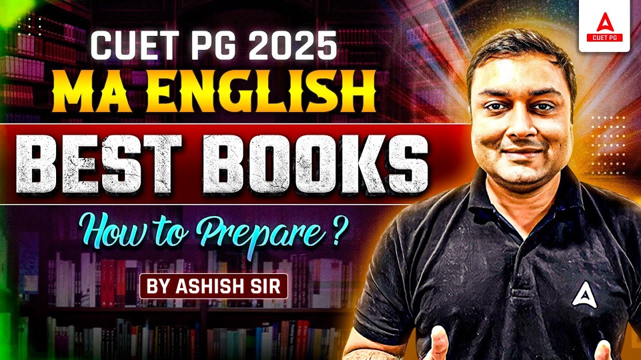 CUET PG 2025 MA English | Best Books| How to Prepare ?