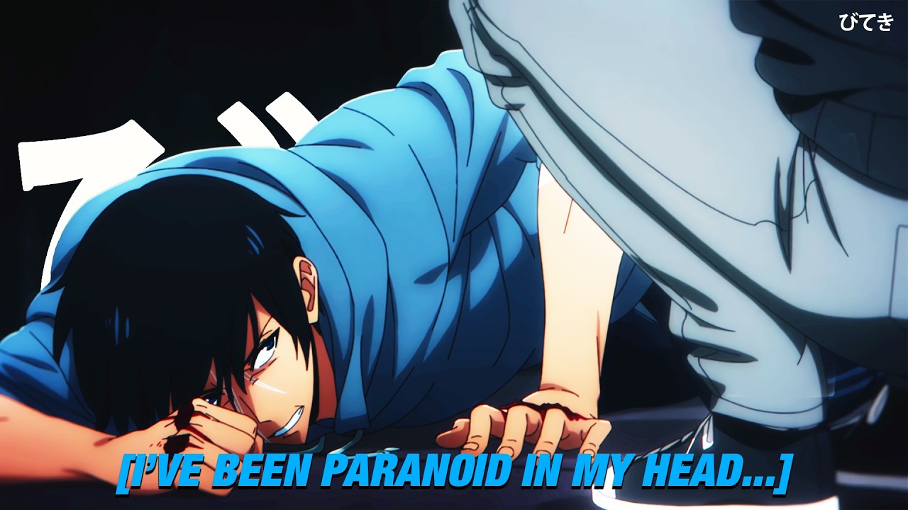 midwxst - paranoid [Lyrics / AMV]