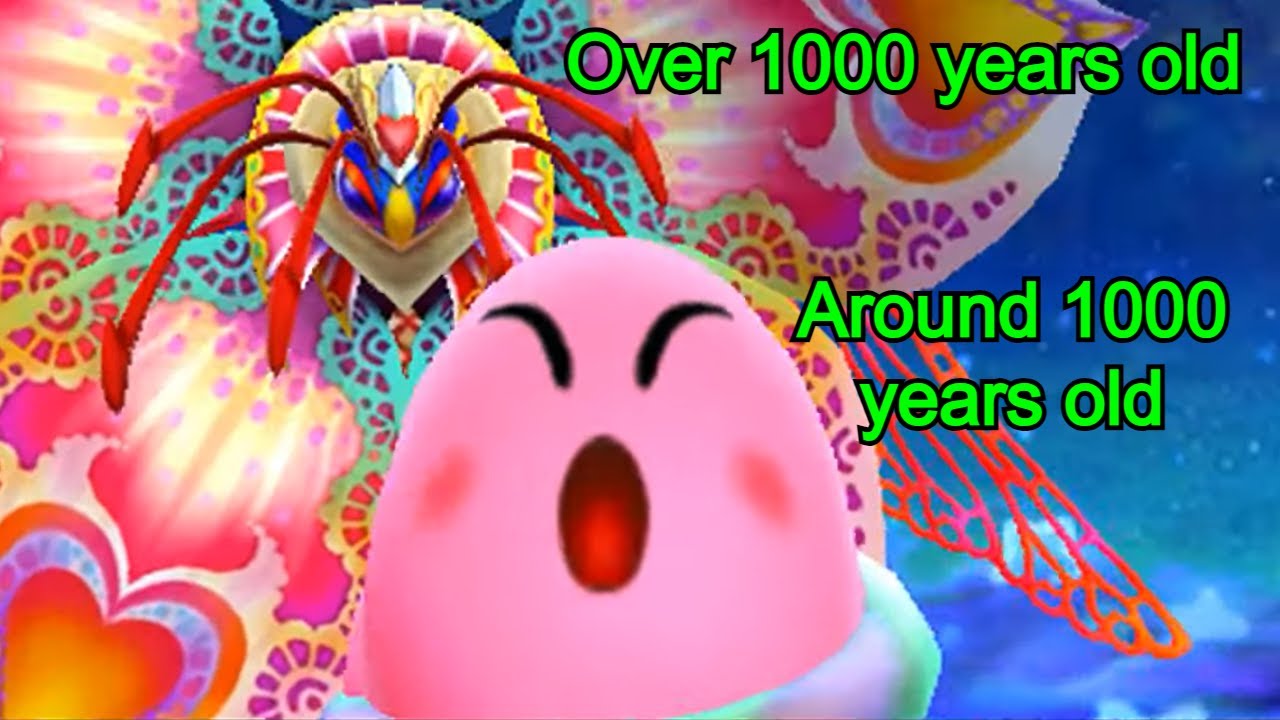 Kirby is around 1000 years old / ~1000 year time skip explained · Kirby series