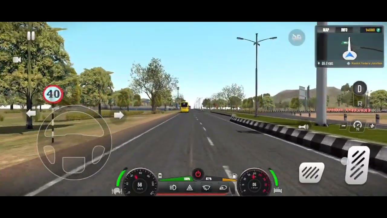 Truck driving 