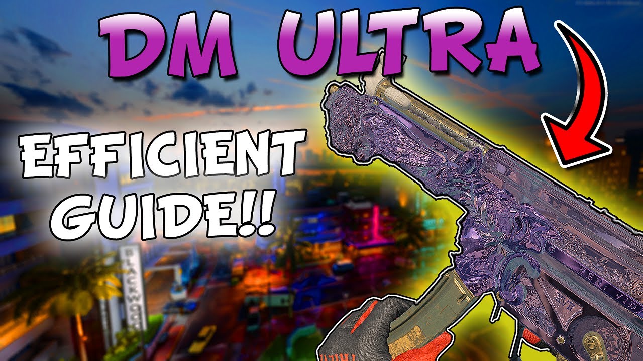 The Most Efficient Way To Get DM Ultra FROM SCRATCH!! (Cold War DM Ultra Guide)
