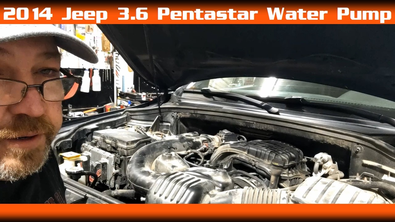 2014 Jeep Grand Cherokee 3.6 Water Pump Replacement