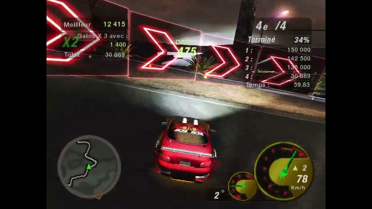 quelqu'un peux m'aider !!!! Bonus 18# [ Need for Speed: Underground 2