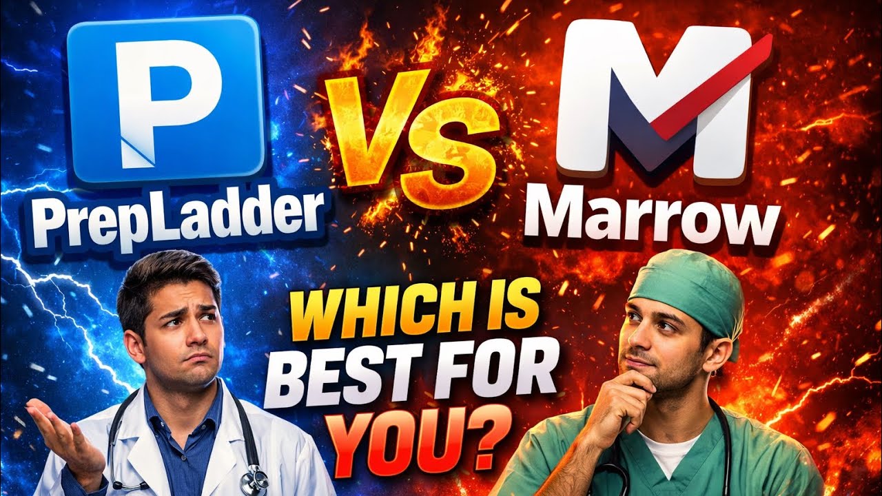 PrepLadder vs Marrow 2026 | Which is Best for NEET PG Preparation? Full Comparison, Price