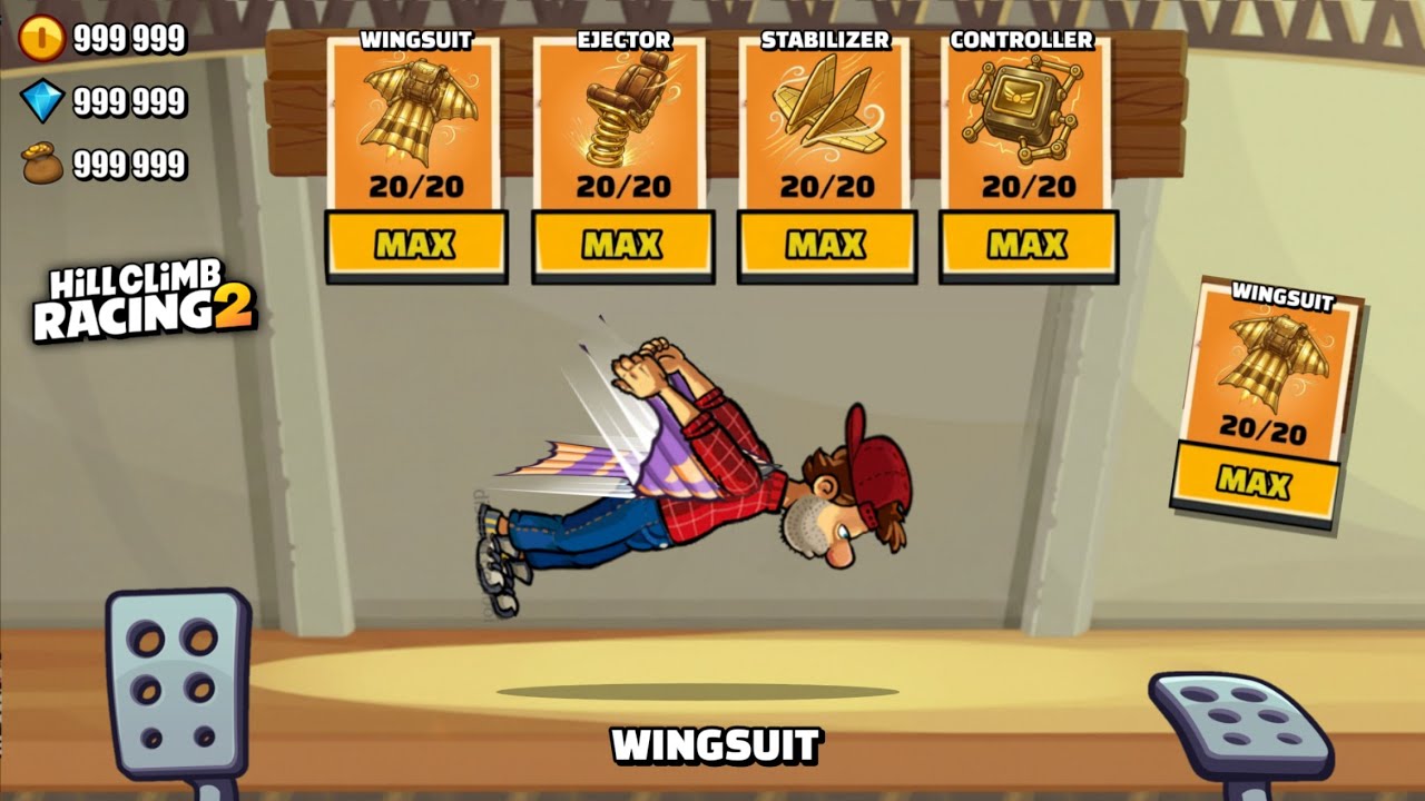 NEW WINGSUIT IS FINALLY HERE!! 😱 - Hill Climb Racing 2