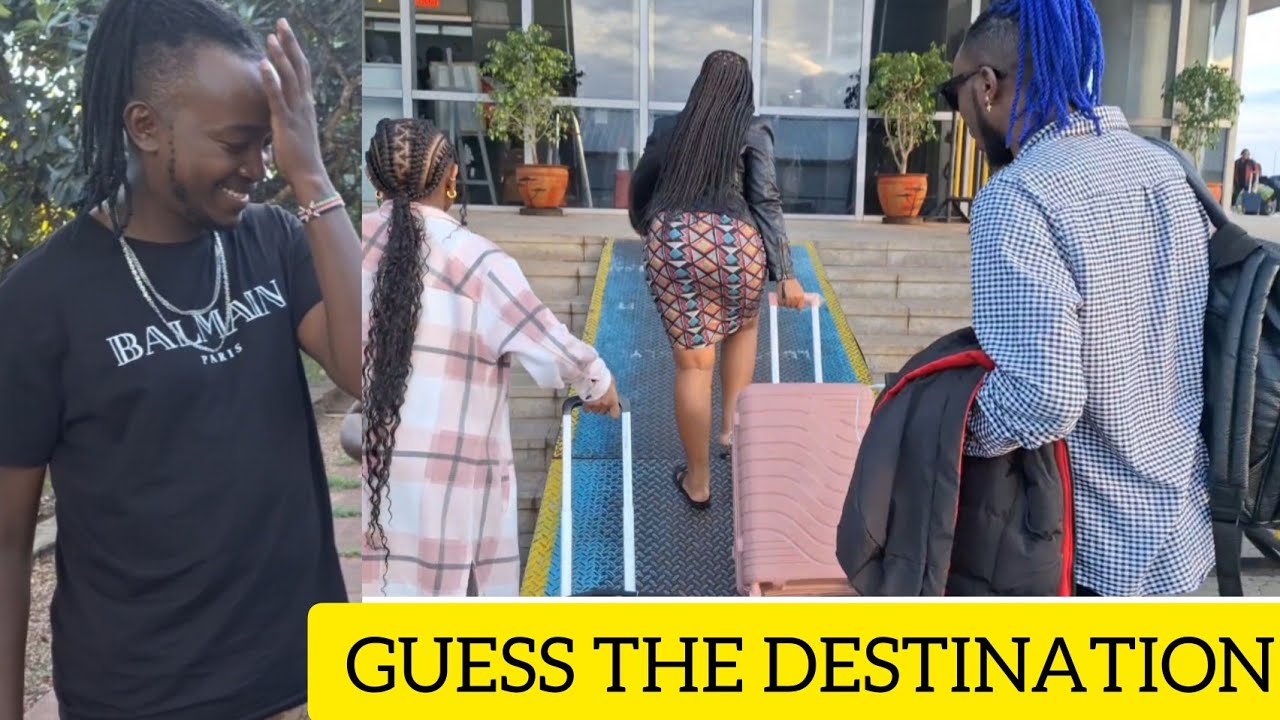 Guess the Destination 😍??Taking My Hubby For His Birthday Vacation With VinnyFlava &GeeNganga