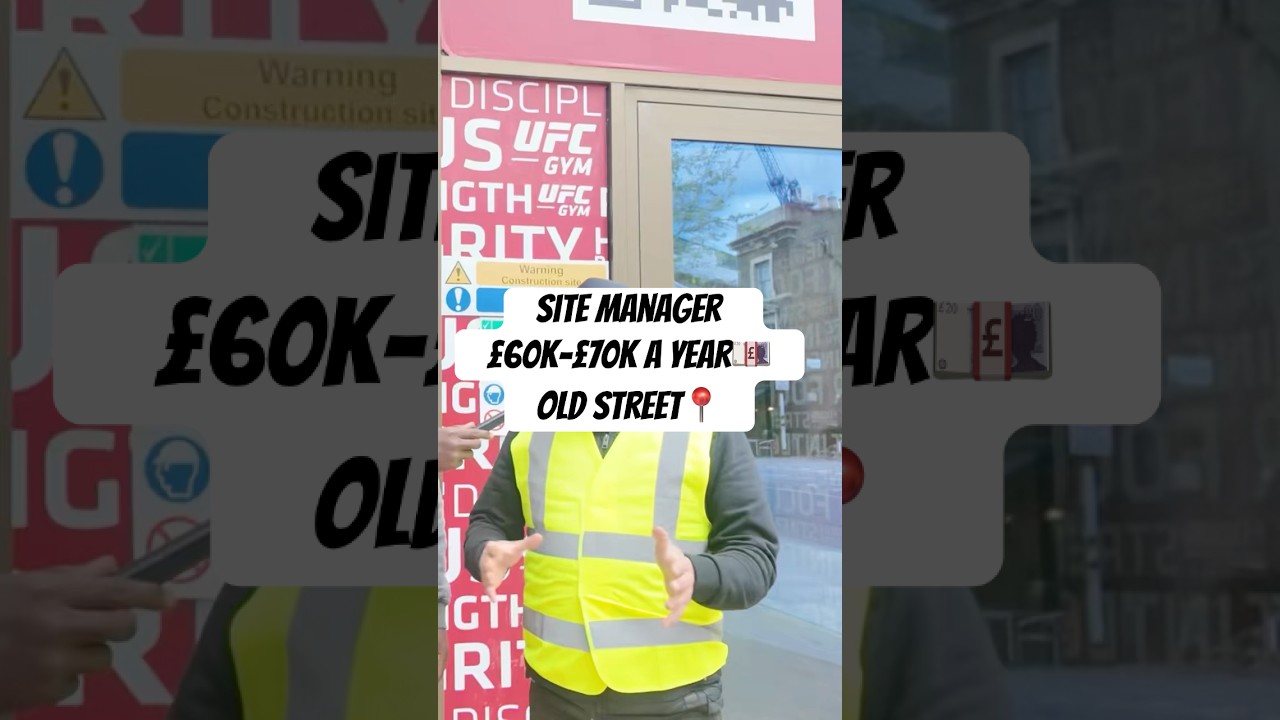 How to be a site manager 💪🏼 #constructionchannel #funnyclip #funnyinterview #ufc
