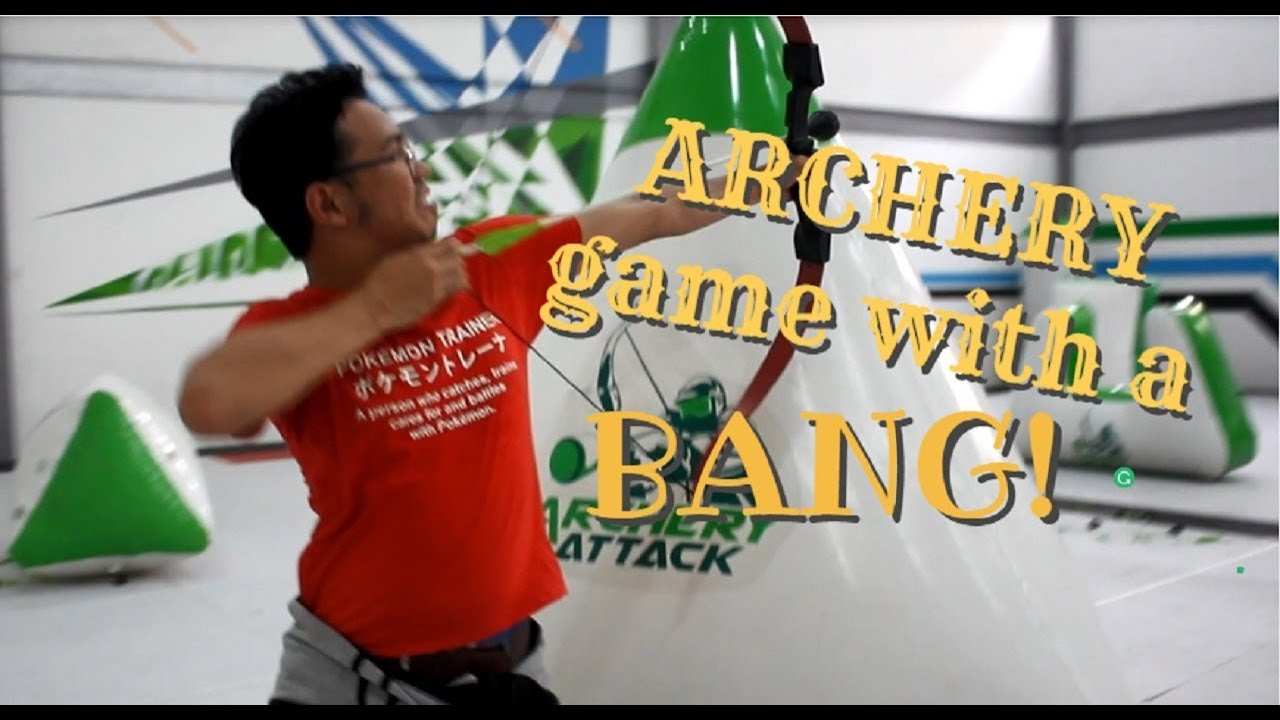 Archery game with a BANG! | Hey Berty