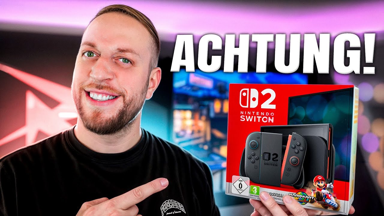 Ein PROBLEM das du VERMEIDEN kannst NINTENDO SWITCH 2 UNBOXING & REVIEW