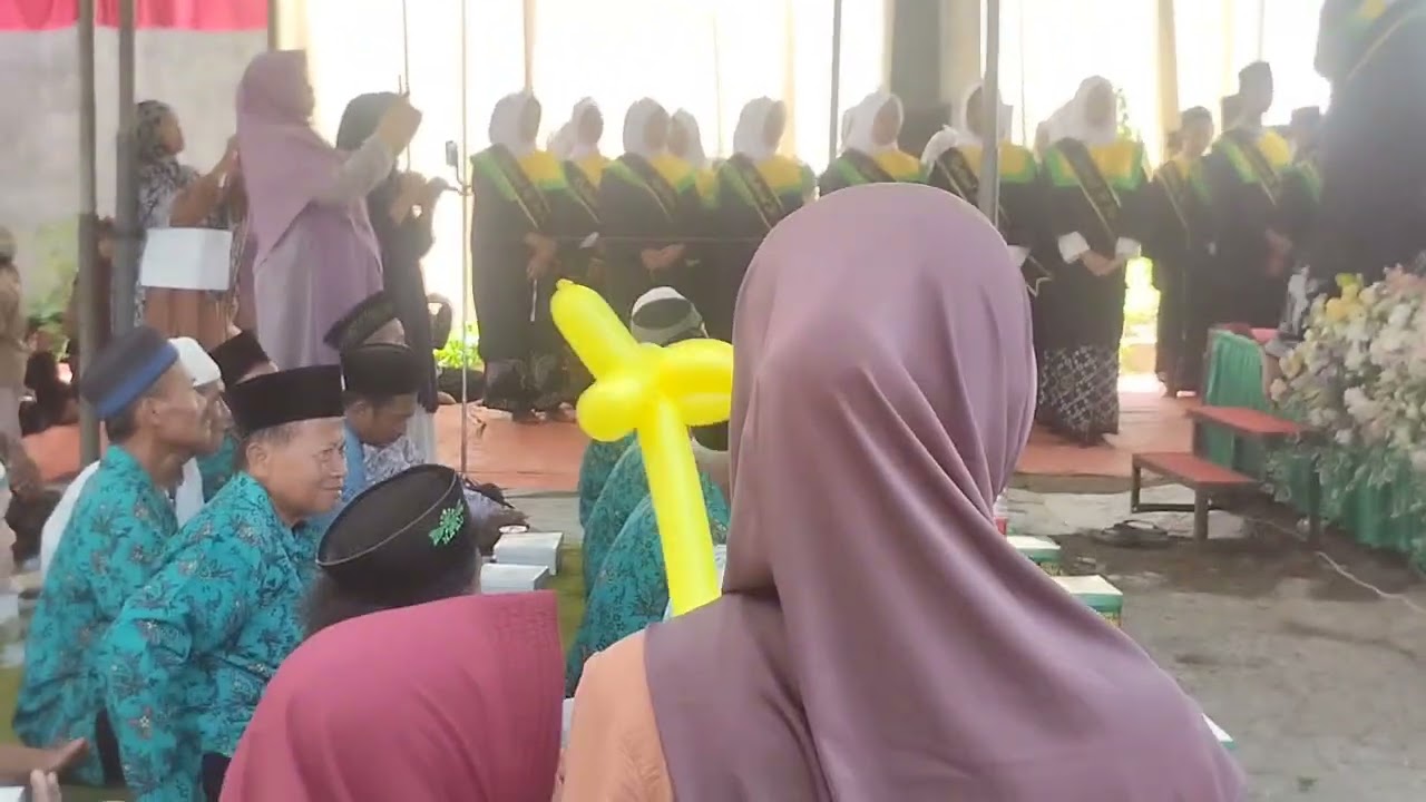Pengajian & wisuda TPQ Nurul yaqin Jongkeng 