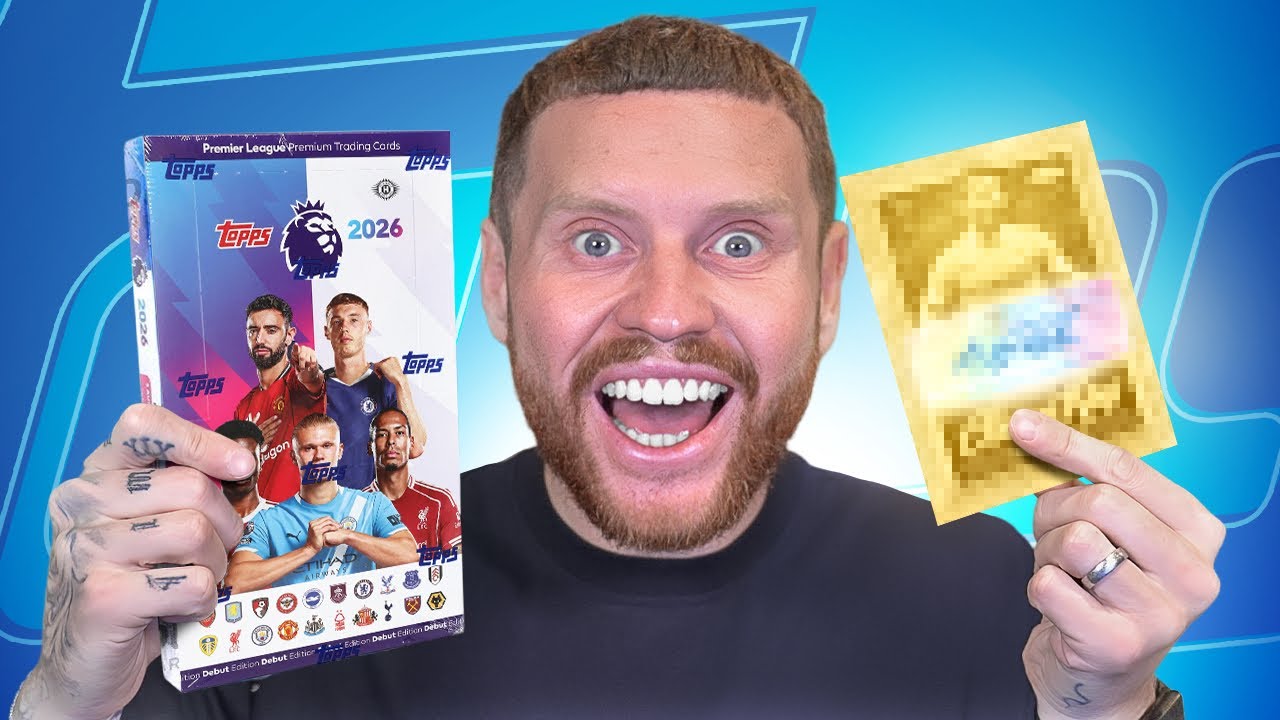 Opening My First Topps Premier League Hobby Box! (3 Hits Guaranteed) 
