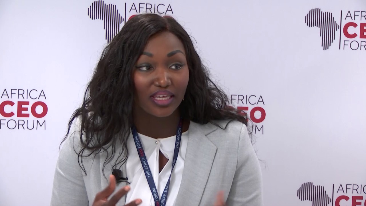 AFRICA CEO FORUM - Interview Anta babacar Ngom Bathily