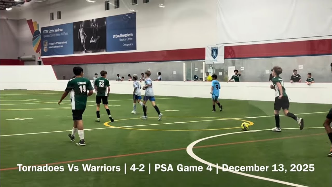 Tornadoes Vs Warriors | 4-2 | PSA Game 4 | December 13, 2025
