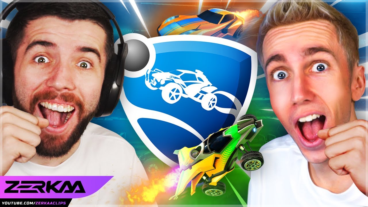 ROAD TO PLATINUM RANK WITH SIMON & MILK! (Rocket League)