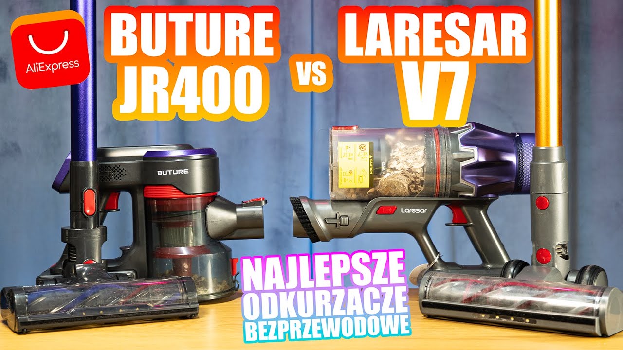 Buture JR400 - Czy to najlepszy i najtańszy odkurzacz bezprzewodowy?