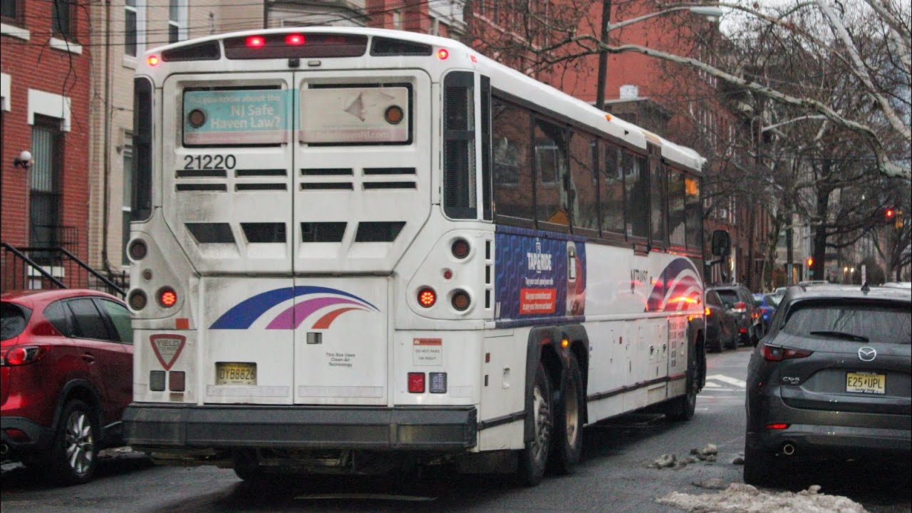 ᴴᴰ⁶⁰ Front POV: NJT Route 126 Hamilton Park onboard a 2021 MCI D4500CT