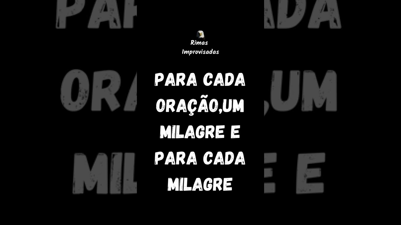 Rimas Improvisadas (Motivacional,Bom dia,Rimas,F&eacute;)