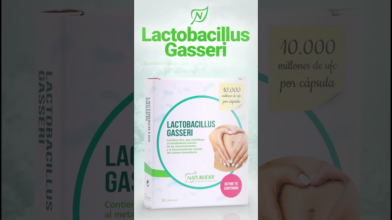 Probi&oacute;tico a base de Lactobacillus Gasseri que contribuye a la salud digestiva