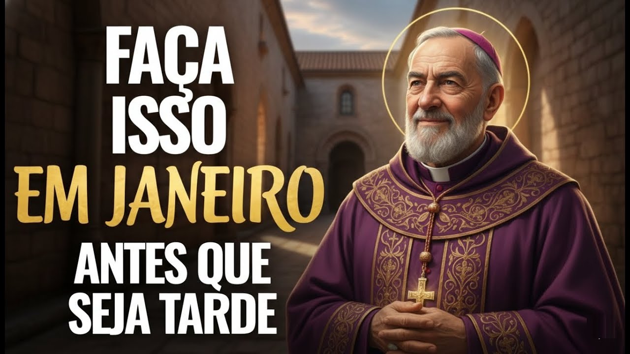 PADRE PIO REVELOU: FAÇA ISTO NO DIA 2 DE JANEIRO E EVITE UM ANO DE PROVAÇÕES