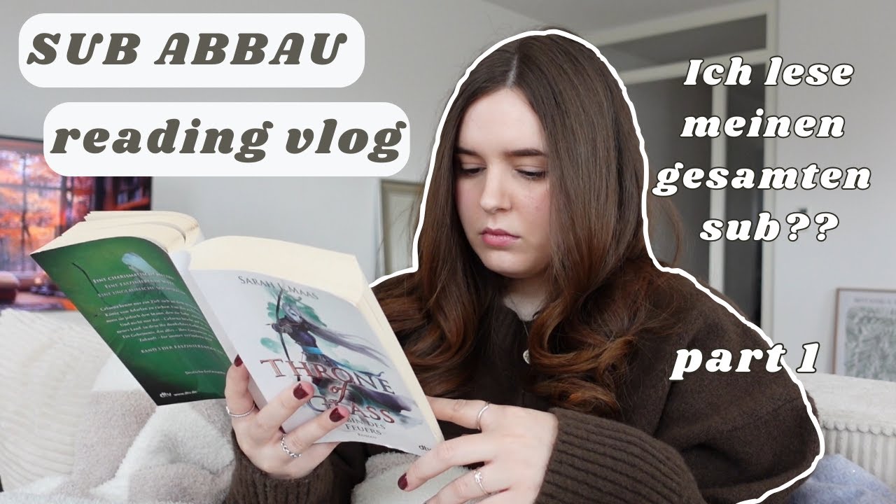 Ich lese meinen gesamten sub - reading vlog pt. 1 📖 VLOGMAS #2