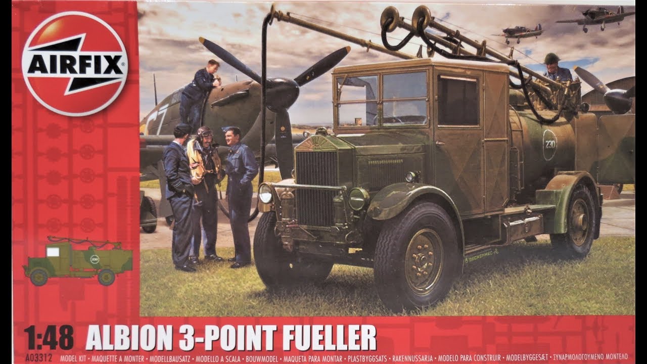 Airfix 1/48 Albion 3-Point Fueller - "Build Update #1" (1.27.19)