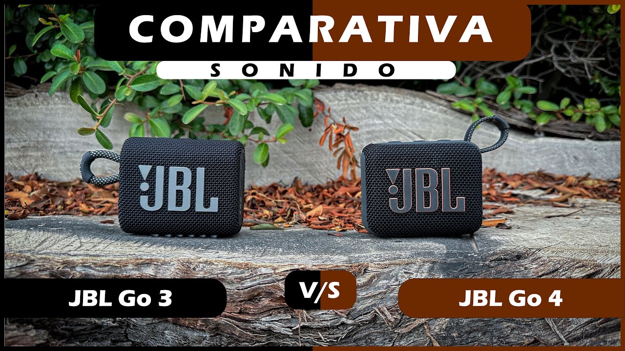tiene más, pero, VALE MÁS TAMBIEN  🆚😲  | JBL Go3 vs JBL Go4 | Comparativa de sonido | Español 🟠