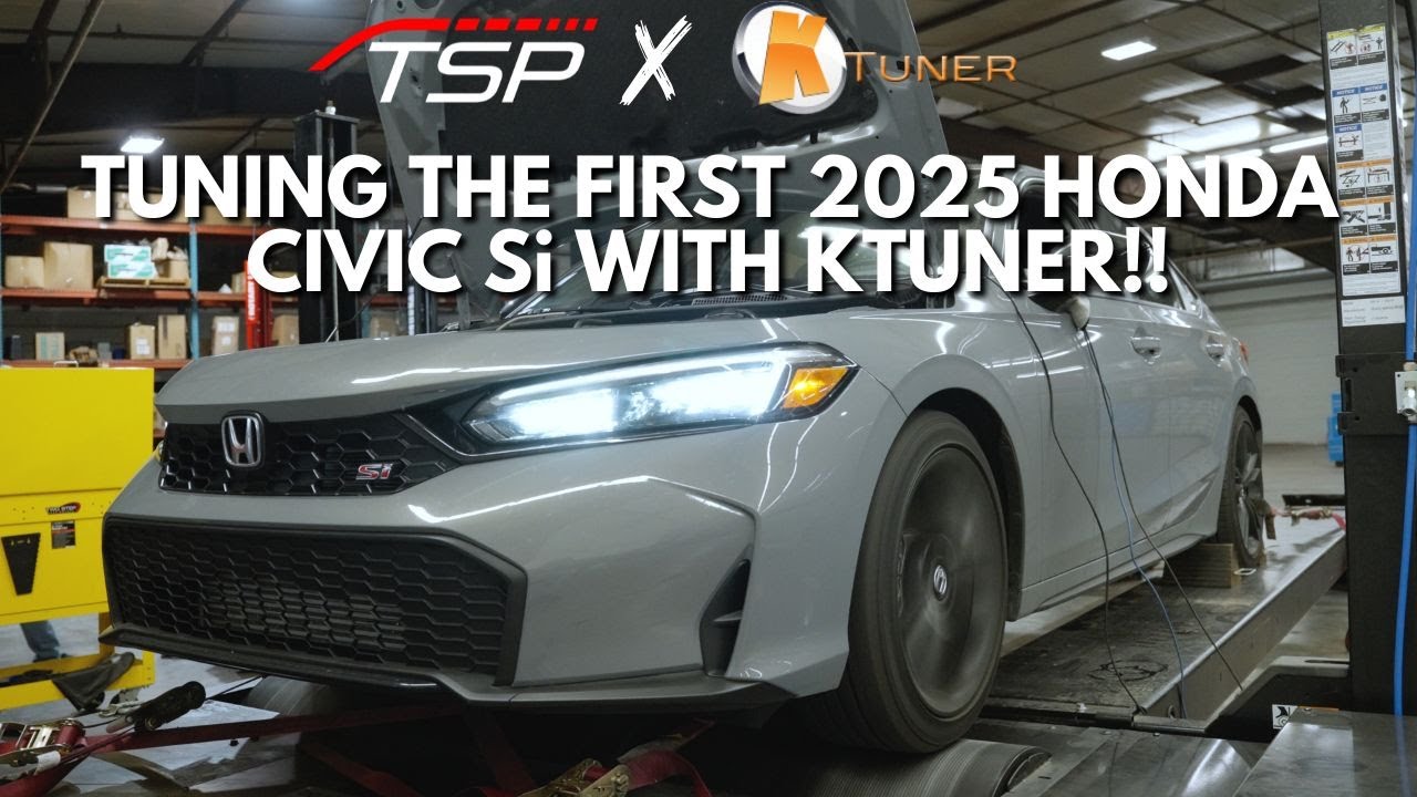 Tuning the FIRST 2025 Honda Civic Si with KTuner!!