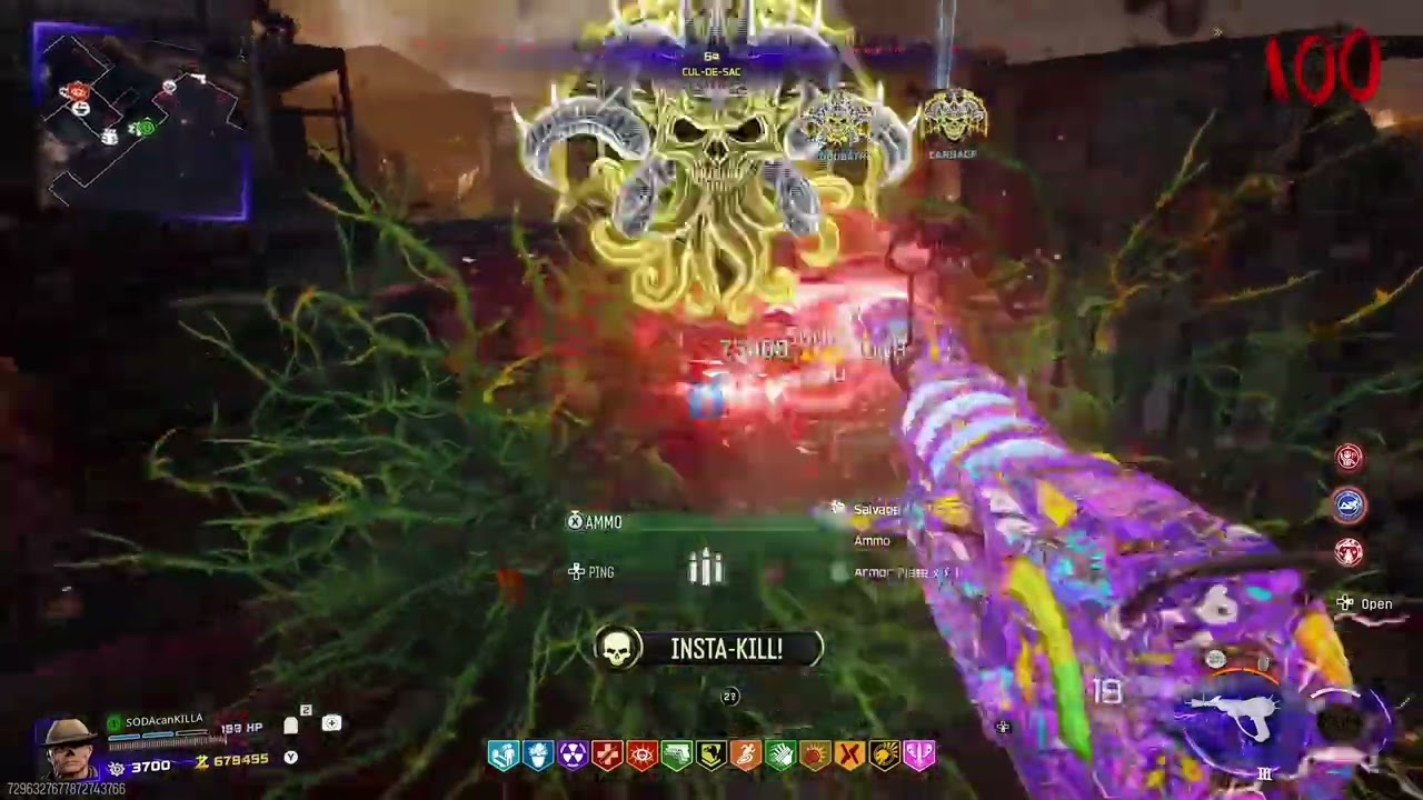 Paradox junction round 100 strat #bo7 #bo7zombies #cod #zombie #blackops #callofduty #highround 