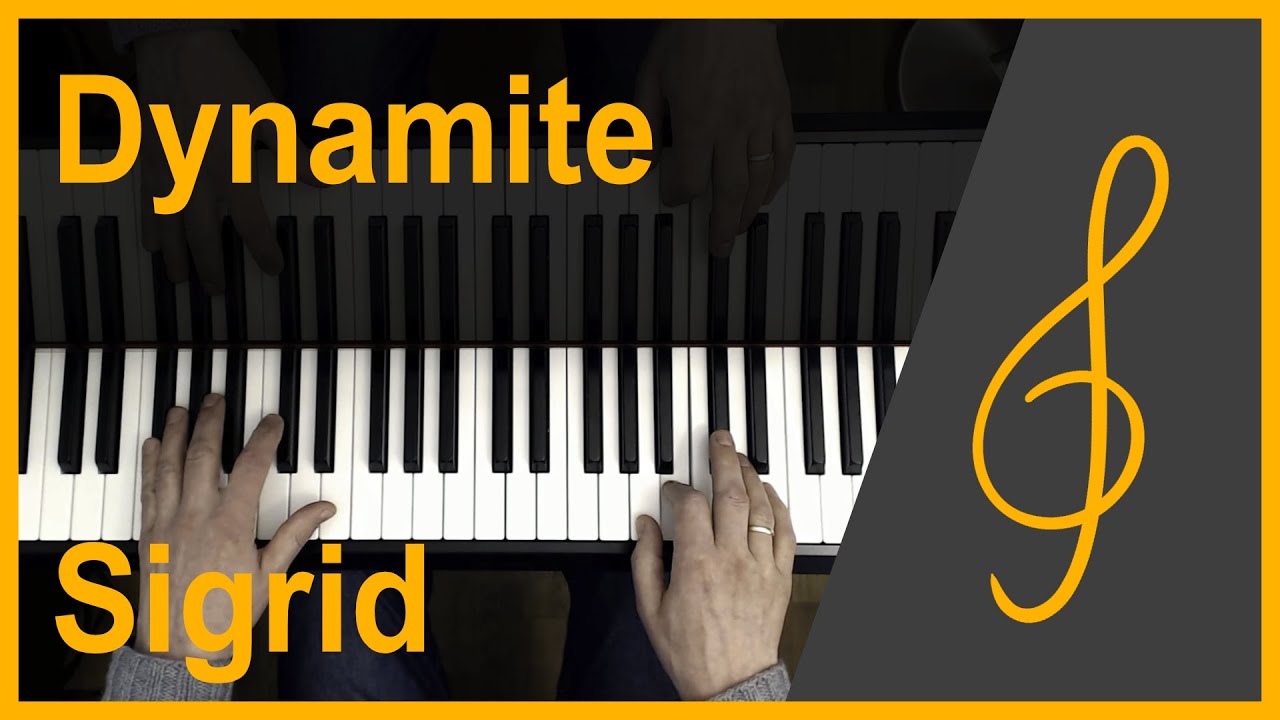 Dynamite - Sigrid (Late intermediate piano cover)