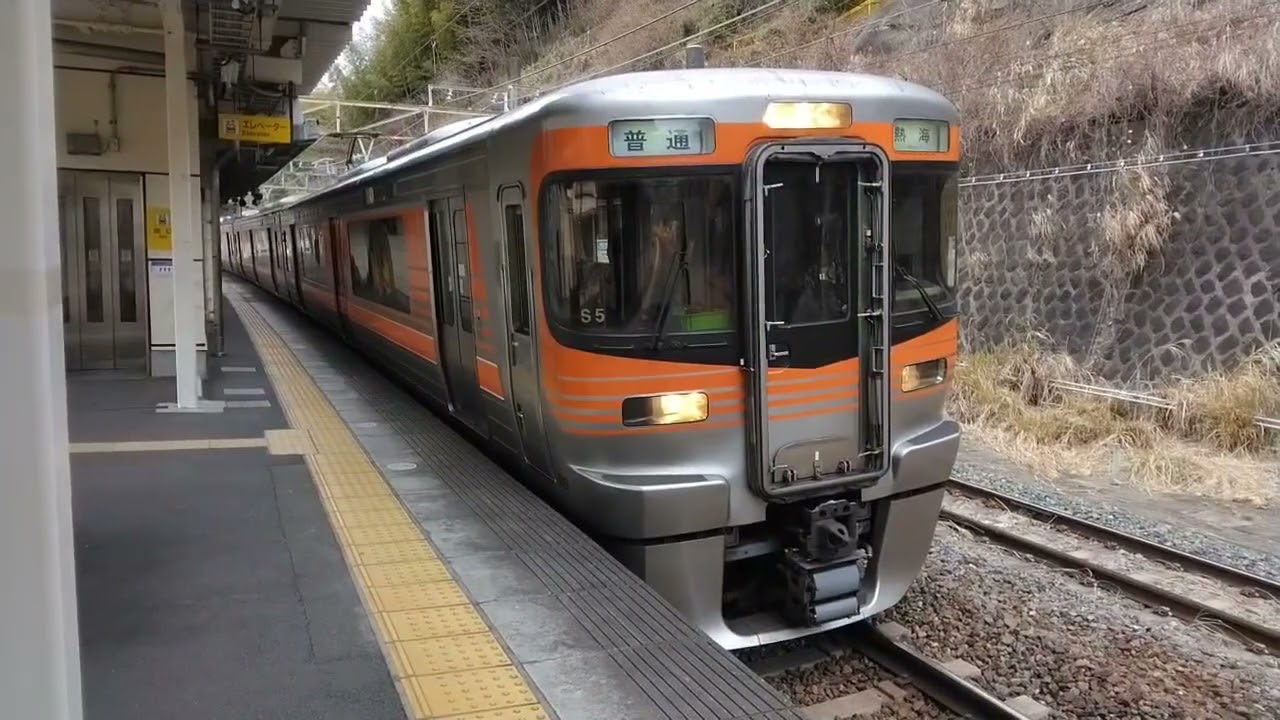 【元神領車】313系8000番台S5+S2編成 函南駅発車。