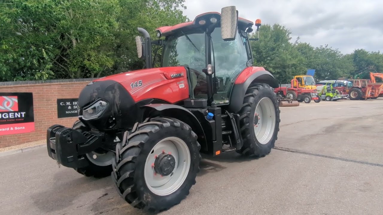 CASE MAXXUM 145 TRACTOR WALKAROUND
