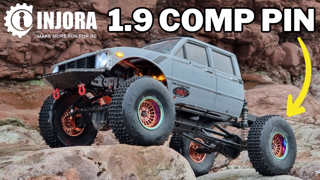 FIRST LOOK - Injora 1.9 COMP PIN Tyre Test w/ RC4WD C2X Mojave II
