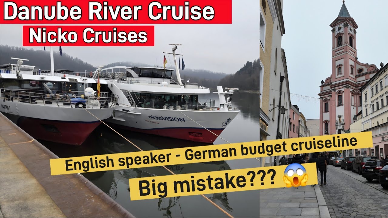 Danube River Cruise - Boarding day on a budget German cruiseline (but I don't speak German!)