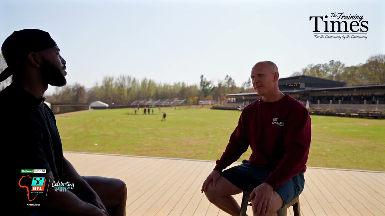 The Battle CrossFit South Africa , 10 Years of Fitness, Interview with Hannes Du Toit