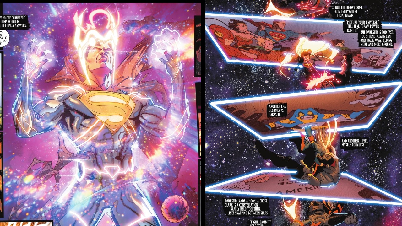 Superman Sacrifices Everything to Stop Darkseid DC KO Ending