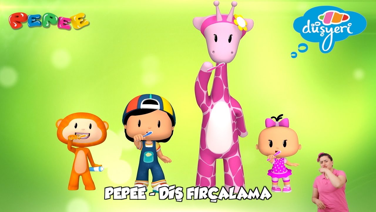 Pepee - Diş Fır&ccedil;alama Şarkısı - &Ccedil;ocuk Şarkıları & &Ccedil;izgi Film| D&uuml;şyeri