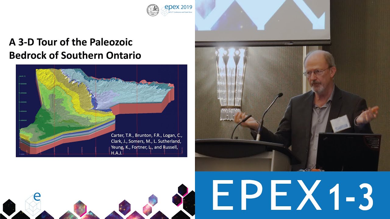 A 3-D Tour of the Paleozoic Bedrock Geology of Southern Ontario - Terry R. Carter