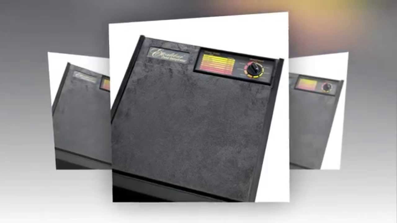 Excalibur 3900W Excalibur 3900W 9 Tray Deluxe Dehydrator Black and White