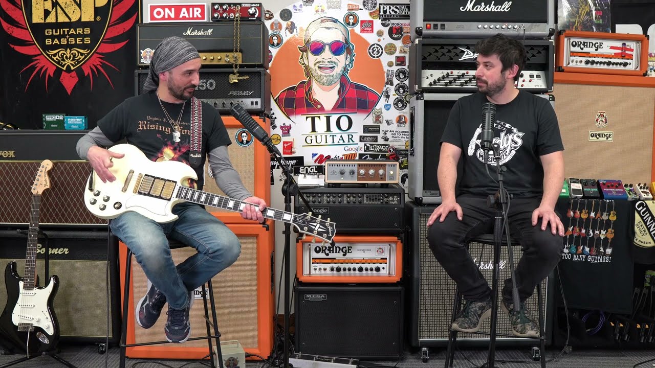 Cuando te rompen la Les Paul SG Custom 1961Ri...
