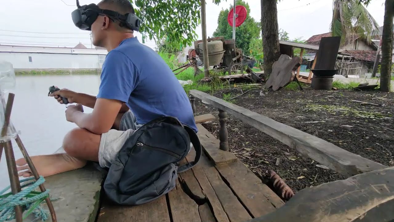 Bukan Mancing, Cuma Terbang Santai di Waduk Sebelah Pasar | FPV DJI Neo 2