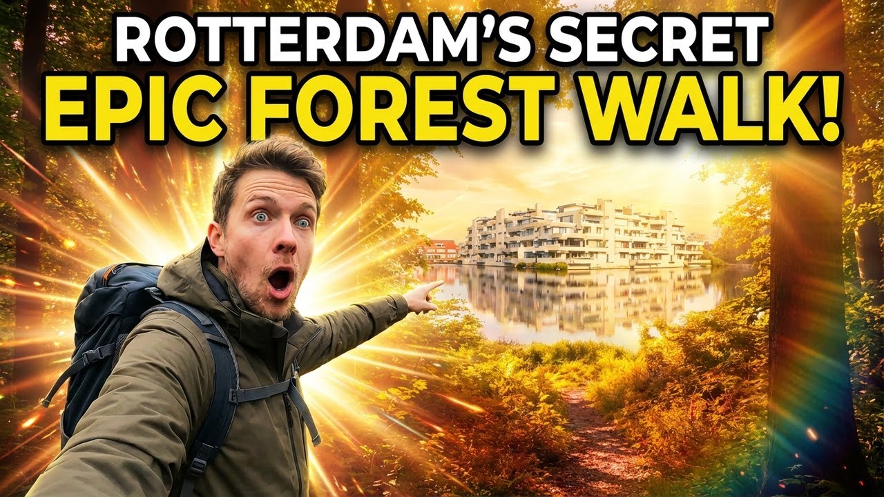Epic Rotterdam Capelle Walk | Explore this Breathtaking Dutch Forest In 4K!