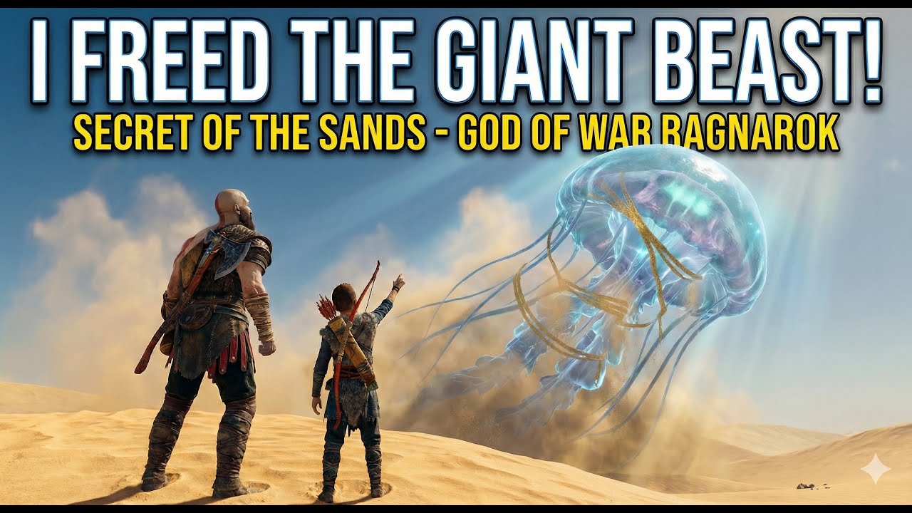 I Freed the GIANT BEAST in Alfheim || Secret of the Sands || God of War Ragnarok