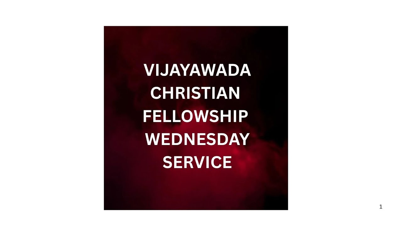 Wednesday meeting
