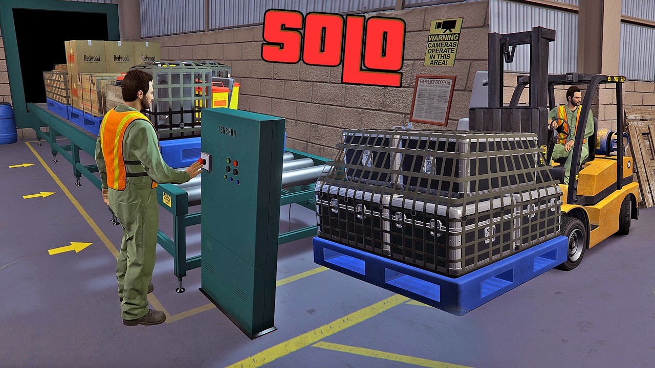 الحياة الواقعية الإشتغال مع عمال تحميل السلع في قراند أونلاين | GTA Online Warehouse Loader Job
