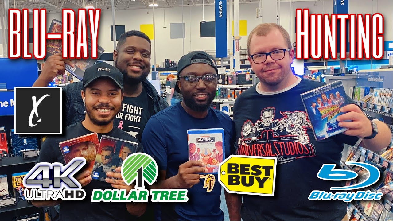 BLU-RAY HUNTING - Out Buying & Selling Blu-rays With My Nerd Talk Crew At The Exchange & Best Buy!